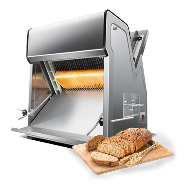 Small Bread Slicer Machine Modern Manual Bread Slicer Restaurants