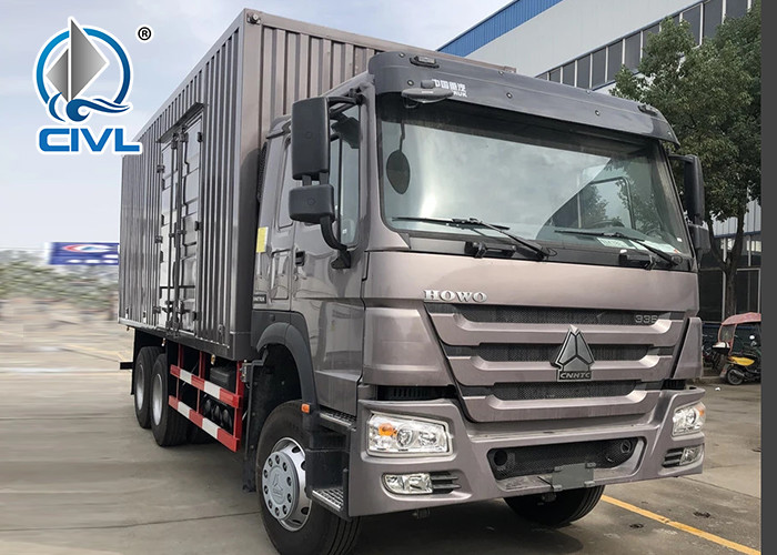 SINOTRUK HOWO A7 Heavy Cargo Truck New Sidewall fence Van Cargo Box 6X4 ZZ1257M4347N1