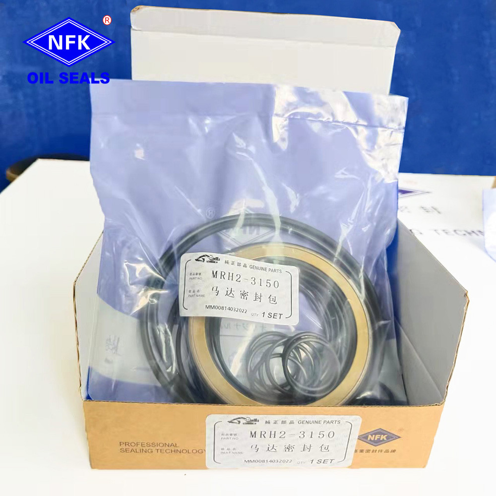 MRH2-3150 MRH2-400 Marine Oil Seals NBR Mitsubishi Ship Hydraulic Motor Seal Kit