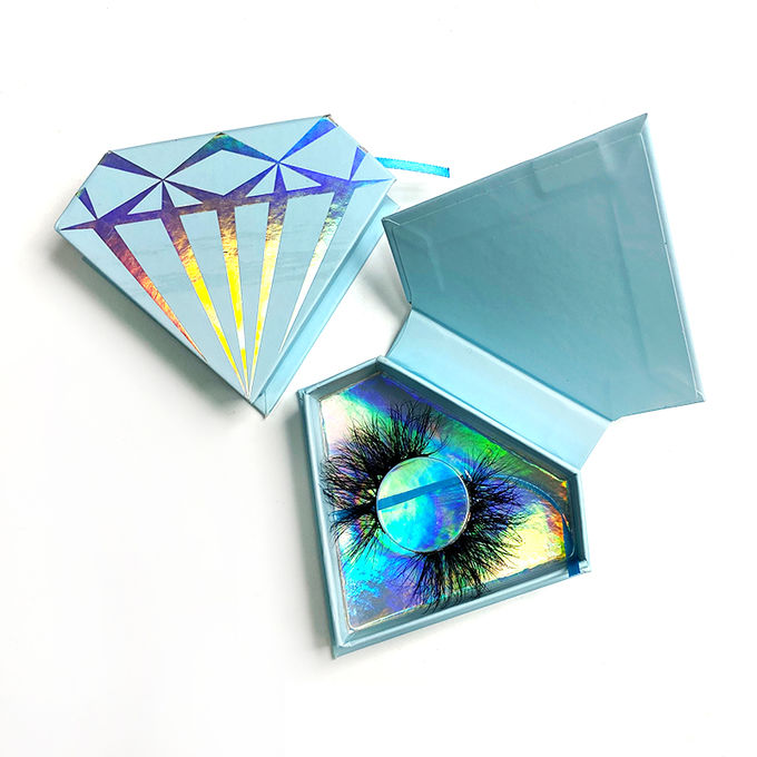 3D False Lashes Private Label Packaging Faux mink lashes-15-20mm 8