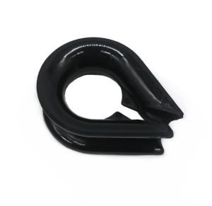 Quality Open Nylon Rope Thimbles Black Playground Equipment Spares wholesale