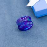 13mm Purple Marble Ear Plug Tunnels