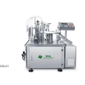 Quality PLC Control 40bpm 800kg Plastic Bottle Filling Machine wholesale