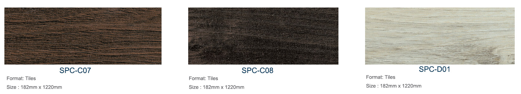 Distressed SPC Click Vinyl Flooring PVC SPC Waterproof Flooring 2m 2.5m Width