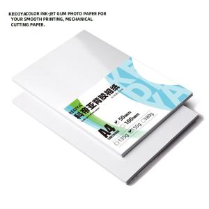 Quality Cast Coated 150g Kediya Self Adhesive Glossy Photo Paper wholesale