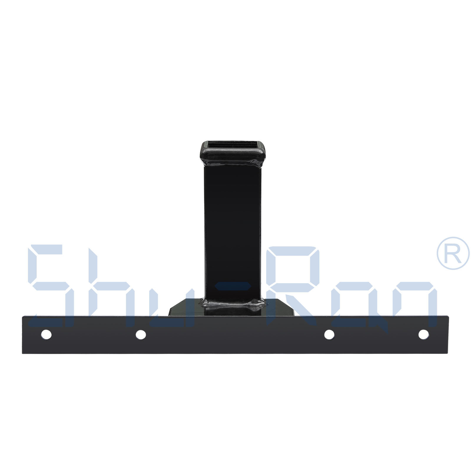 Black Steel Golf Cart Hitch Heavy Duty Bumper Hitch For Yamaha G14-G22
