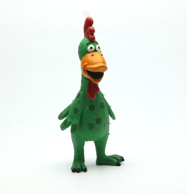 2018 Green chicken pet toy chew toys for dogs
