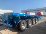 40-80FT Customizable Platform Semitrailer High Bed Truck Trailer