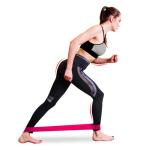 Training Fitness Gym Exercise Rubber Band , Unisex Pilates Resistance Bands