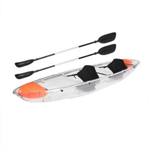 Quality Sea Paddel See Through Kayak 3300 X 850 X 300mm Size For Cruising / Playing wholesale