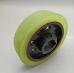 Escalator Handrail Drive Friction Wheel 135 X 36 PU / Rubber Tire