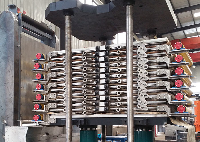 9 Layers Plate Type Filter Press Solids Liquid Separation Chamber Press Filter