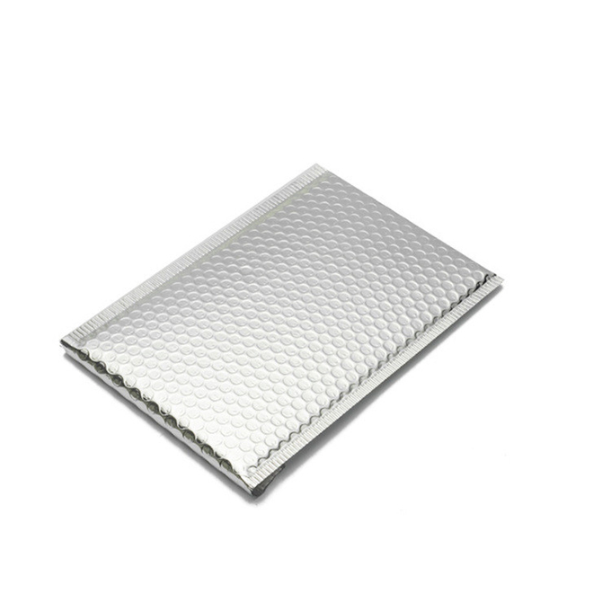 Custom Printed Aluminized Bubble Bags Shock Protection Water Proof Self Sealing