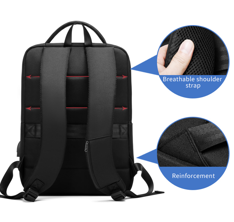 Factory hot sell travel custom logo waterproof backpack business man bag laptop backpacks