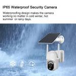7800mAh Battery Solar Wireless Outdoor Security Camera 3MP For Home