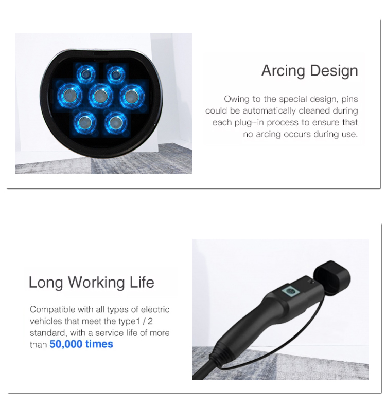 16A-32A Car Charging Cable for KIWI EV Portable Electric Vehicle Charger Connector