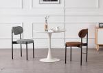 Metal Legs Tulip 4pcs Wood High Back Dining Chair