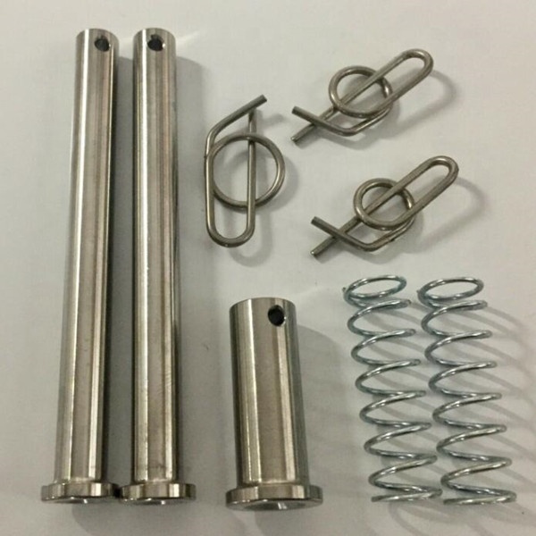 Jacobs Ladder Pin Kit with Natural Finish Grade GR5 Size 3/8*1.3 and 3/8 x 3.71 1/2 x 1.3 in Titanium Gr5 Benefit