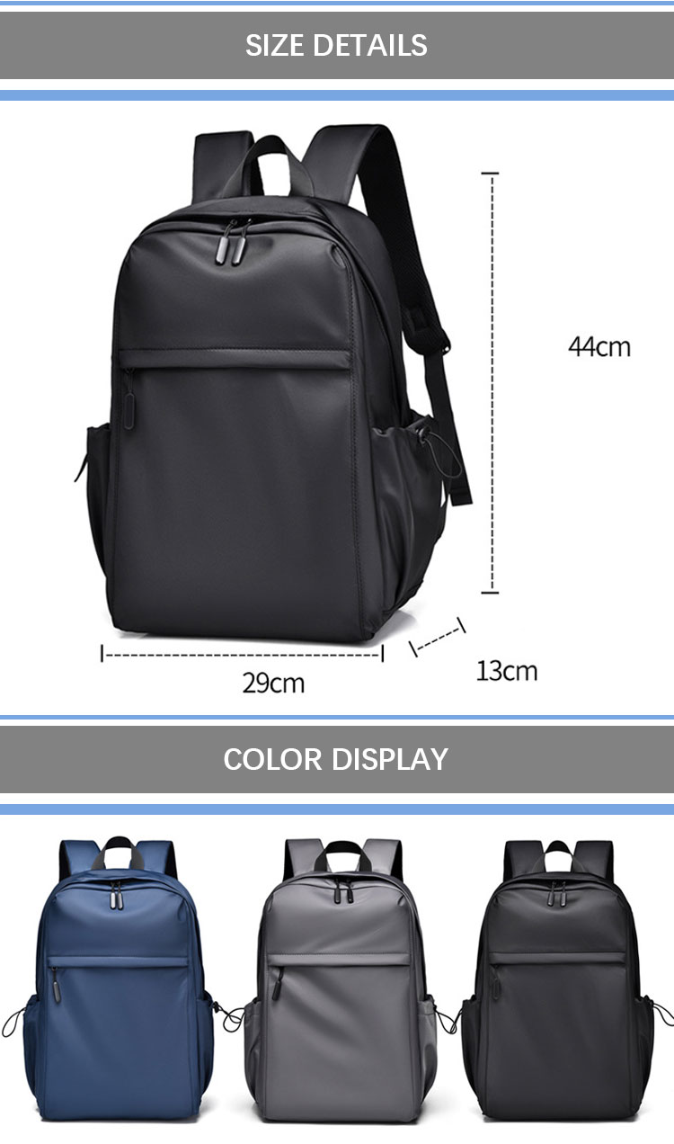 Men Women Business Computer Backpack Convenient Lightweight with USB Interface
