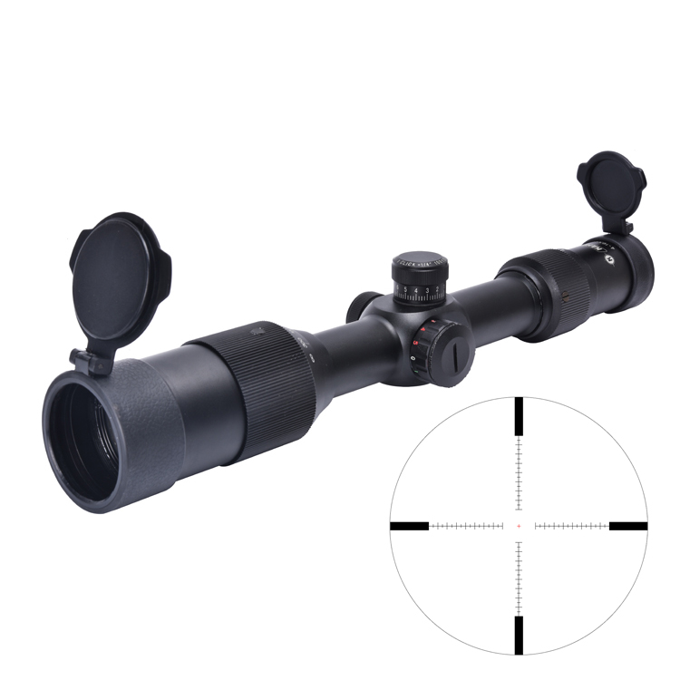 3-7x28 High Power Optics Scope for Hunting and Tactical Shooting in Black/Camouflage