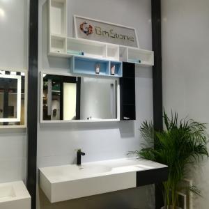 Quality Commercial Bathroom Sink Cabinets High Strength Weather Resistant wholesale