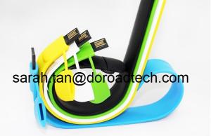 Quality Silicone Bracelet USB2.0 Flash Pen Drive Customized Logo Printing wholesale