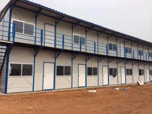 Quality light steel structure workers house prefab labor house wholesale