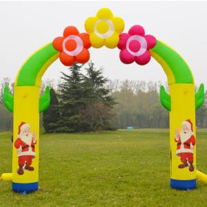 Quality Customized Outdoor Christmas Decoration Inflatable Party Arch wholesale