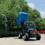 1250kg Diesel Palm Oil Harvest Equipment 2.4m Dumper