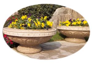 Quality Yellow Stone Flower Pot wholesale