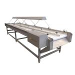 220v/ 380v Stainless Steel 304 Nut Selecting Conveyor Belt for Raisin Sorting
