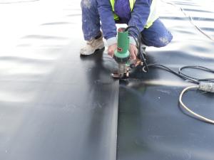 Quality 30 Mil PVC Geomembrane Liner Waterproof Membrane Pond Liner For Swimming Pool wholesale