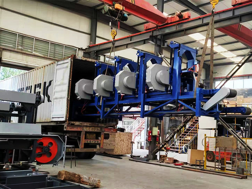 Electric Industrial used multi head horizontal resaw band saw machine