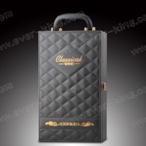 Quality Leather OEM Wine Glass Packaging Boxes For Spirits wholesale