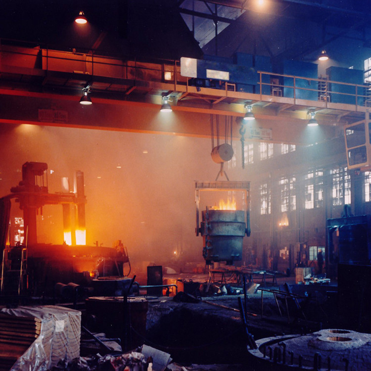Heavy Duty Overhead Foundry Crane Large Tonnage Ladle Bridge Crane