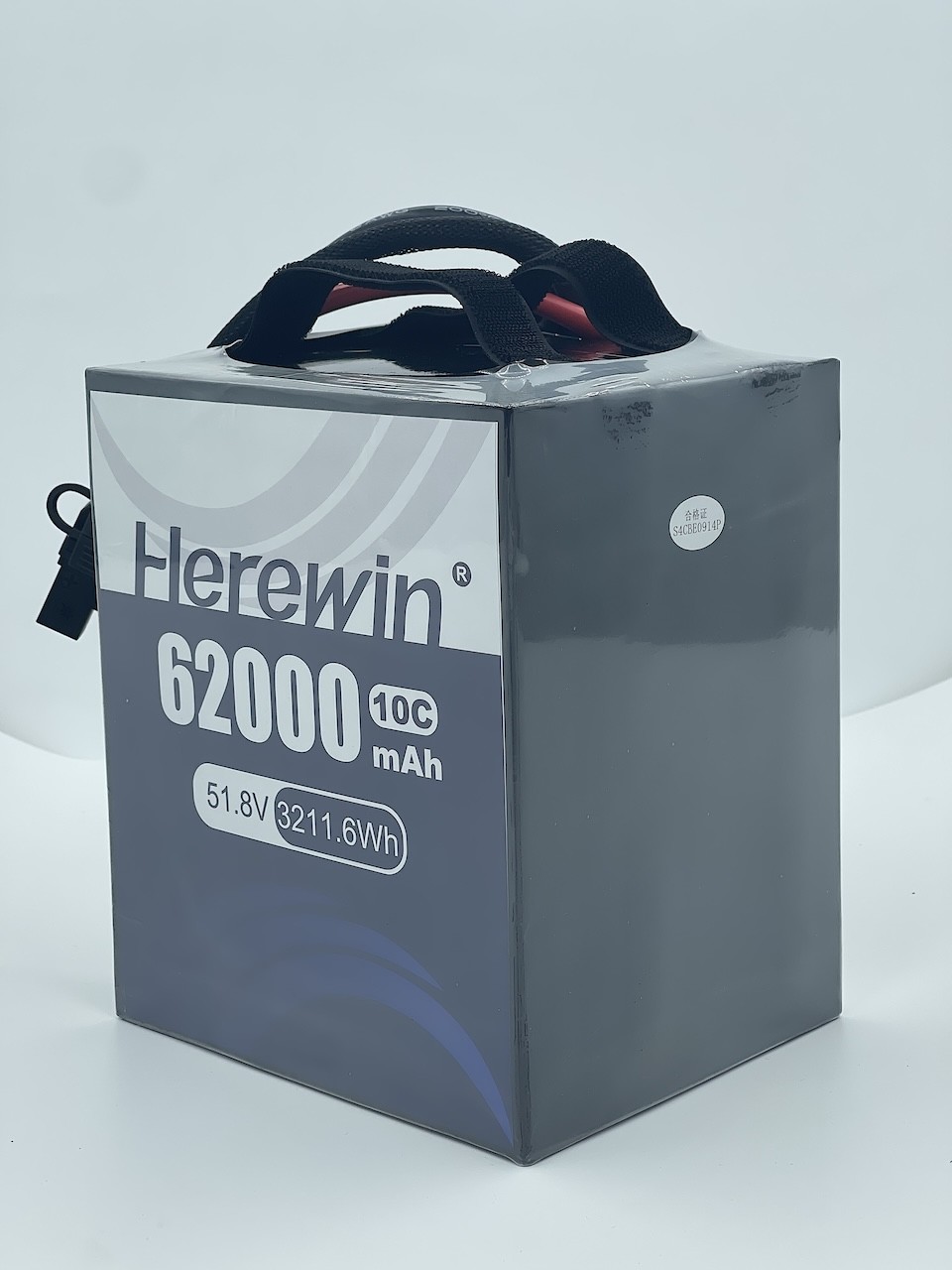 10C 62000mah Drone Lithium Battery 51.8V 14S Lithium Polymer Battery