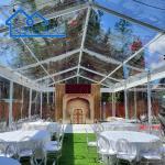 Luxury Clear Span Party Marquee Tents PVC Wedding Event Transparency Tent