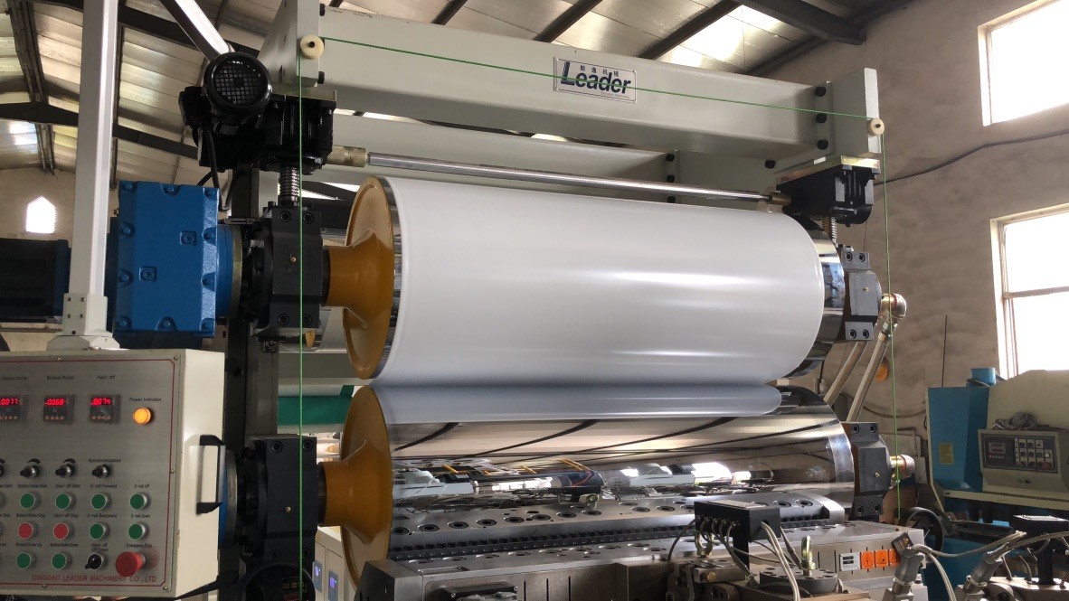 PE / ABS / PVC / EVA Plastic Process Equipment Single Layer Or Multi Layer Sheet Extrusion