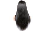 100% Brazilian Virgin Straight Human Hair Lace Front Wigs 5 Inches For Black