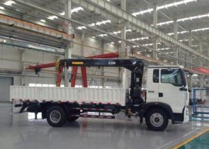 Quality Heavy Duty Truck Mounted Crane 5 Tons SINOTRUK For Landscape Sanitation wholesale