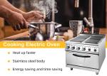 Commercial Stainless Steel 21KW Electric Restaurant Cooking Equipment