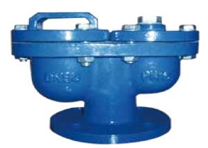 Quality Ductile Iron Double Ball Air Valve , Automatic 1.6mpa Air Release Valves wholesale