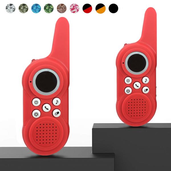 Cheap Custom Logo Toddler Walkie Talkie Toy 2 Way Radio 3-5km Working Range ABS Material for sale