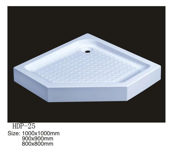 Acrylic shower tray, shower basin,acrylic shower base HDP-25 900X900,800X800