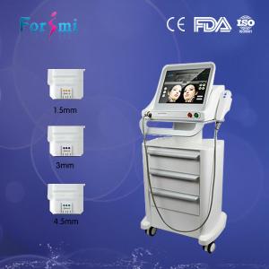 Quality Korea imported cartrigdes 3 heads high intensity focused ultrasound hifu wholesale