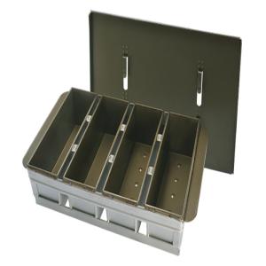 Quality RK Bakeware China Foodservice NSF 1200g 1000g 600g 450g Nonstick Coating Aluminum Pullman Bread Pan Mould wholesale