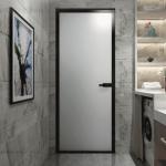 Double Glazed Low E Aluminum Casement Door Lightning Protection