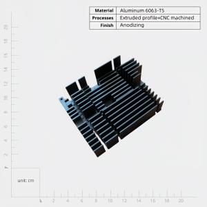 Quality Customizable Aluminum Extrusion Heat Sink For Improved Heat Dissipation wholesale
