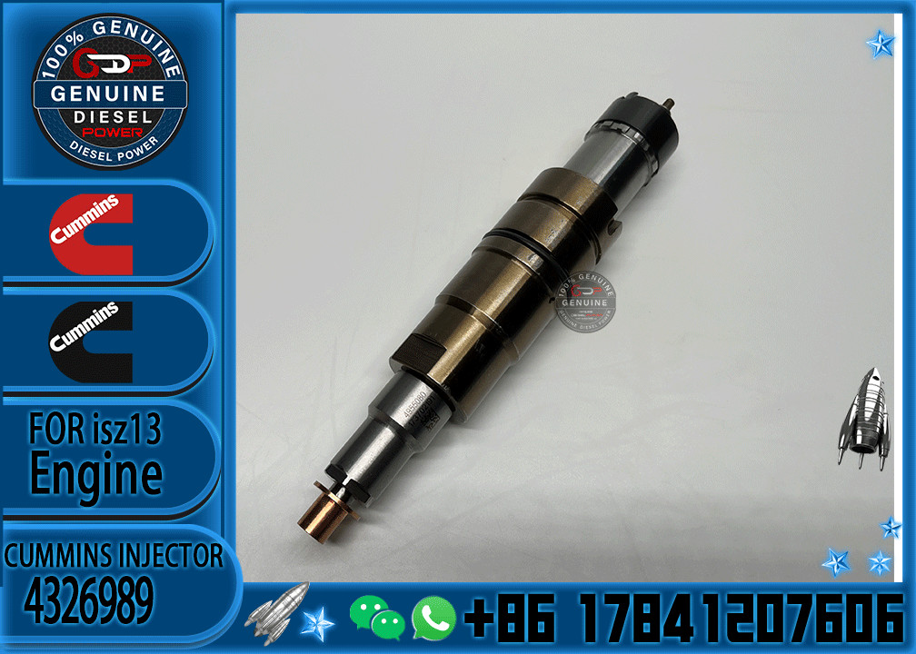 ZQYM factory fuel injector assembly CRDI 2872544 2872405 2894920 4326989 5491721 4326959 for Cummins Scania XPI injector