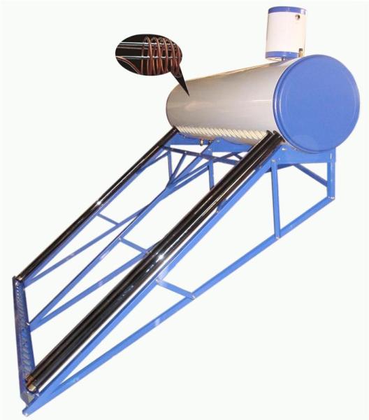 Cheap Pre heated copper coil solar geyser for sale